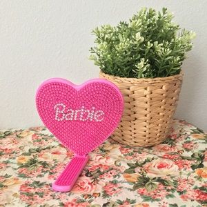 🎉HP🎉 Barbie Rhinestone Handheld Mirror